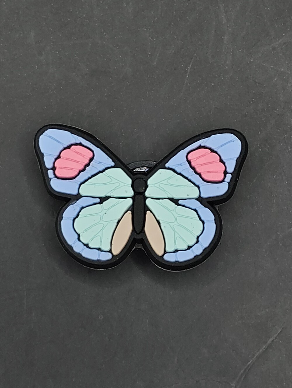 (5/$15) Sunflower Butterfly Croc Charm